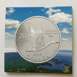 2014 Canada Fine .999 Silver Coin